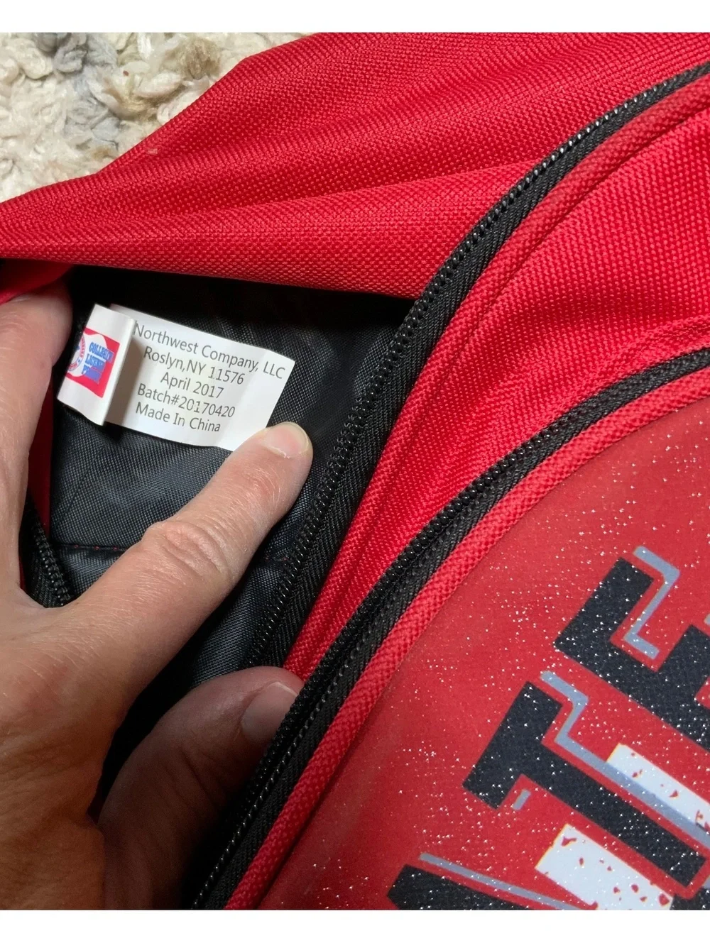 Ohio State Buckeyes Red Backpack